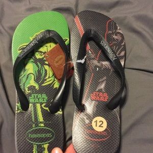 Star Wars Havaianas Flip Flop Sandals men’s 11/12